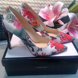 Nine West Tatiana Multi Color Pumps 8M